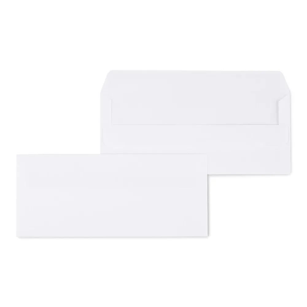 New Staples Brand Self Seal #10 Business Envelopes, 4 1/8" x 9 1/2", White, 500/Box (570240/99294)