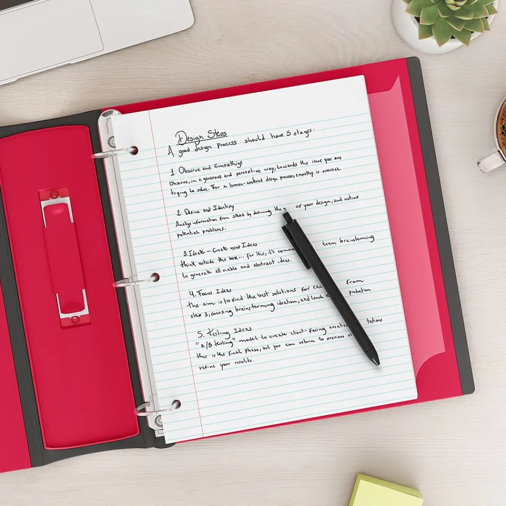 Filler Paper|Staples College Ruled Filler Paper, 8.5" x 11", White, 200 Sheets/Pack (TR58372)