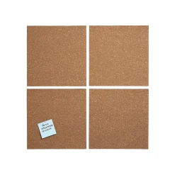 Bulletin*Staples Cork Bulletin Board, 1' x 1' (28717)