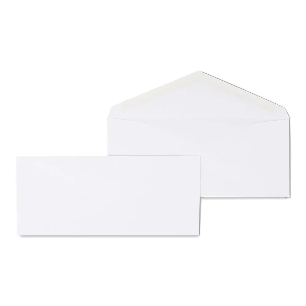 Online Staples Gummed #9 Business Envelopes, 3 7/8" x 8 7/8", White, 500/Box (247650/19255)