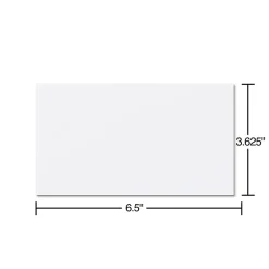 Best Staples Gummed Security Tinted #6 3/4 Business Envelopes, 3 5/8