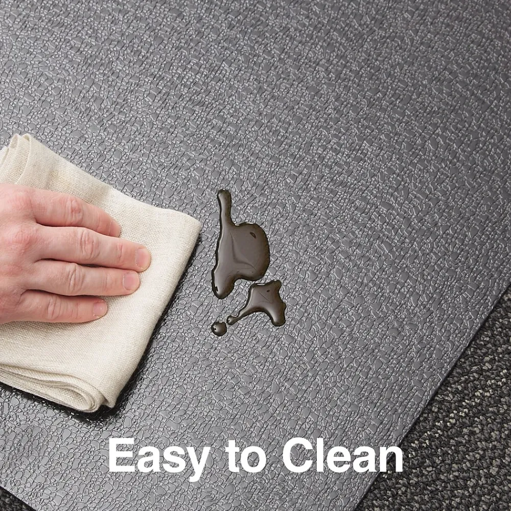 Chair Mats*Staples Hard Floor Chair Mat, 36" x 48", Black (26990)