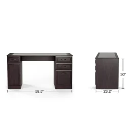 Computer Desks*Staples Kendall Park 58.5