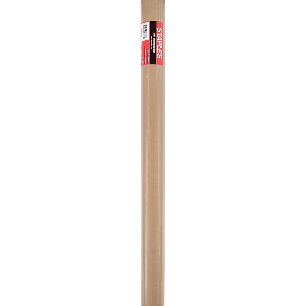 Online Staples ® Kraft Paper Rolls, 60-lb., 30" x 40'