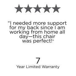 Ergonomic Chairs*Staples Kroy Ergonomic Fabric Swivel Task Chair, (UN59458) Blue