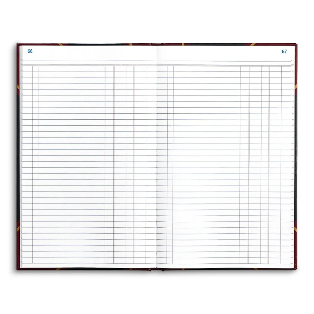 Accounting & Record Journals*Staples Ledger Book, Black, 150 Sheets/Book (217679)