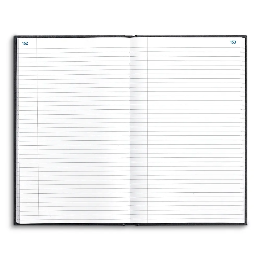 Accounting & Record Journals*Staples Record Book, 7.25"W x 11.75"H, Blue Marble, 300 Sheets/Book (886673)