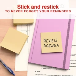 Sticky Notes*Staples Recycled Notes, 3