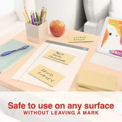 Sticky Notes*Staples Recycled Notes, 3