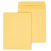 Clearance Staples Self Seal Kraft Catalog Envelopes, 9.5"L x 12.5"H, Brown, 100/Box (SPL381962)