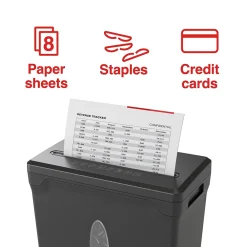 Online Staples 8-Sheet Cross-Cut Personal Shredder (SPL-OXC8A)