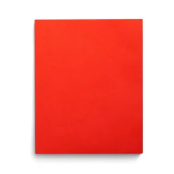 Pocket Folders|Staples Smooth 2-Pocket Paper Folder with Fasteners, , 25/Box (50775/27543-CC) Orange