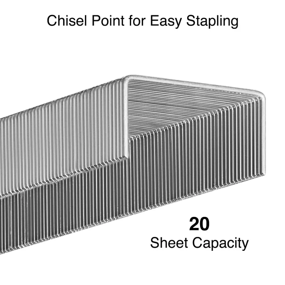 Staples|Staples Standard , 1/4" Leg Length, 5000 /Box (TR58090)