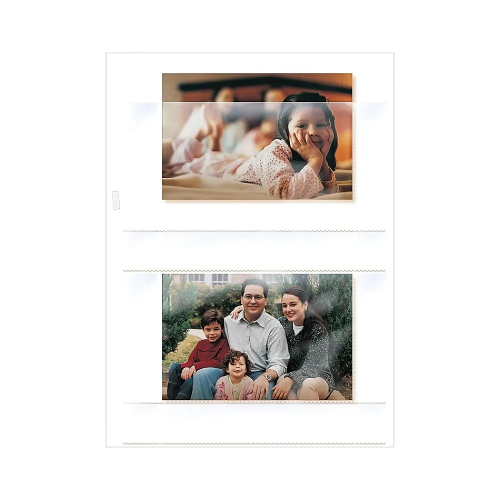 Sheet Protectors|Staples Standard Weight Sheet Protectors, 4" x 6", Clear, 10/Pack (15936-CC)
