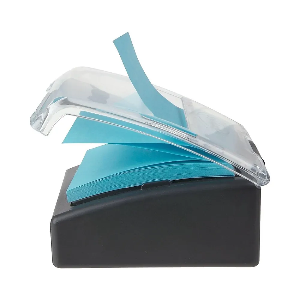 Pop-Up Dispensers*Staples Stickies Pop-Up Dispenser for 3"x3" Notes, Black (35249)
