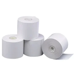 Pos Paper*Staples Thermal Paper Rolls, 1-Ply, 2 1/4" x 230', BPA Free, 50/Carton (3551)