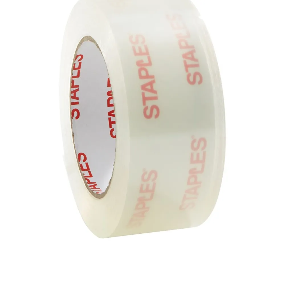 Sale Staples Ultra Heavy Duty Shipping Tape with Hot Melt Adhesive, 1.88" x 110 Yds, Clear, 6/Rolls (10871)
