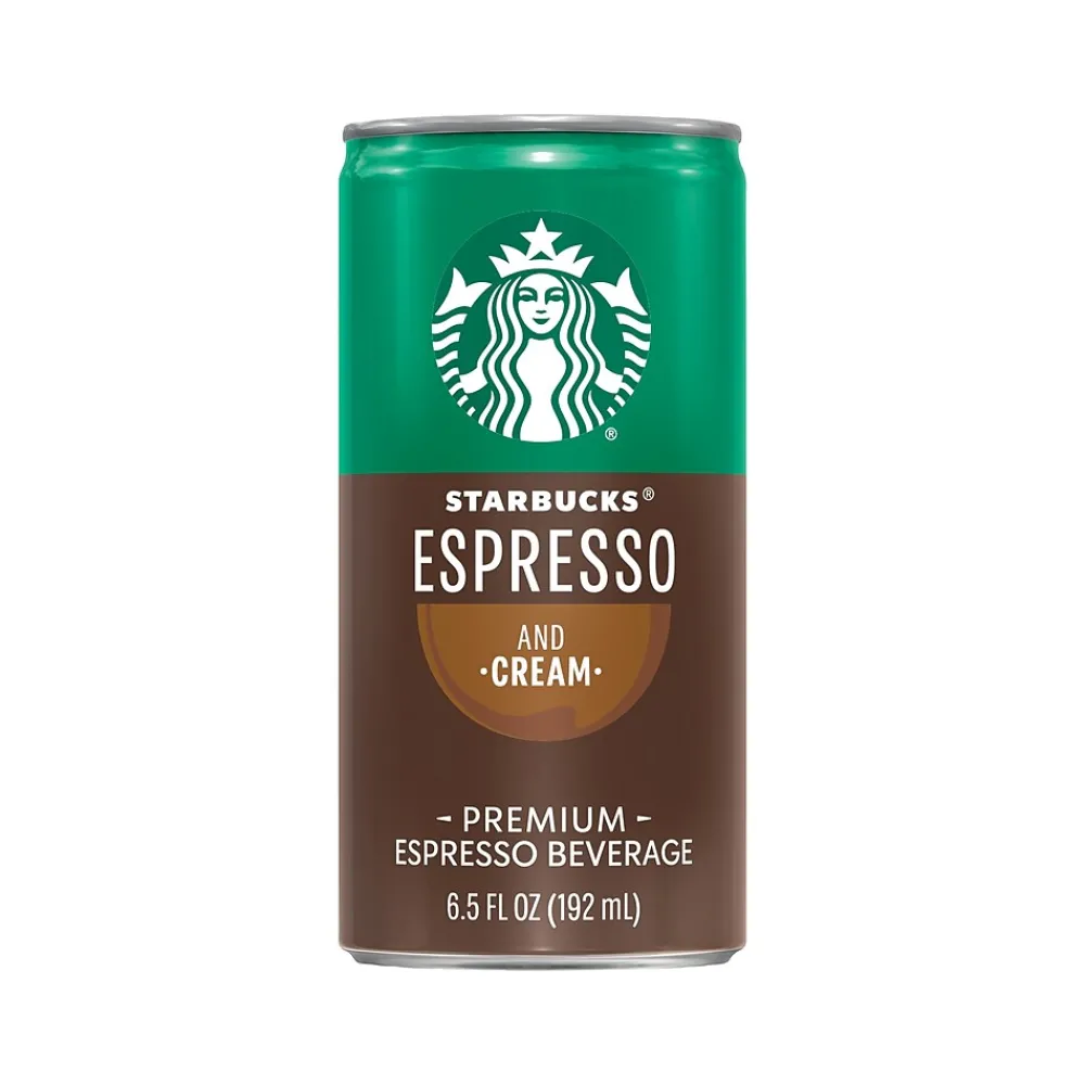 Starbucks Doubleshot Espresso & Cream Cold Brew Coffee, 6.5 fl. oz., 24/Carton (19286)