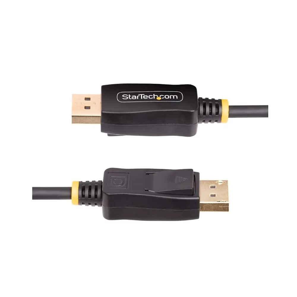 StarTech 10' Active DisplayPort to HDMI Adapter Cable, Male to Male, Black (10F-DP-HDMI-4K60-HDR)