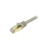StarTech 25 ft Gray Cat6a Shielded Patch Cable, Cat6a Ethernet Cable, 25ft Cat 6a STP Cable, Snagless RJ45, Long Ethernet Cord