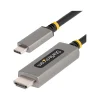 StarTech 3.3' 8K USB-C to HDMI Adapter Cable, Male to Male, Space Gray (134B-USBC-HDMI211M)