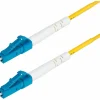 StarTech 9.84' LC Network to LC Network Networking Cable, Male, Yellow (SPSMLCLCOS23M)
