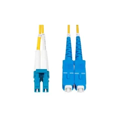 StarTech 9.84' LC Network to SC Network Networking Cable, Male, Yellow (SMLCSCOS23M)