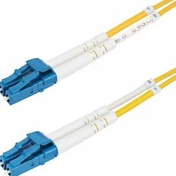 StarTech 3.28' LC to LC Networking Cable, Male to Male, Yellow (SMDOS2LCLC1M)