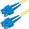 StarTech 32.8' SC Network to SC Network Networking Cable, Male, Yellow (SMDOS2SCSC10M)