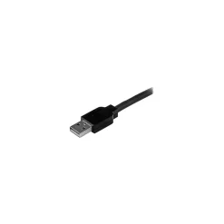 StarTech 50' USB 2.0 Male to Male Data Transfer Cable, Black