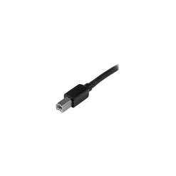 StarTech 50' USB 2.0 Male to Male Data Transfer Cable, Black