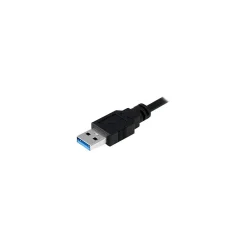 StarTech 8.3" USB 3.0 to 2.5" SATA III Hard Drive Adapter, Male to Male, Black (USB3S2SAT3CB)