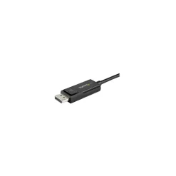 StarTech CDP2DP141MBD 3.3' DisplayPort Audio/Video Cable, Black
