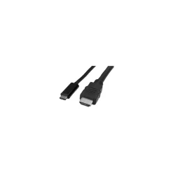 StarTech ® CDP2HDMM2MB 6' USB-C to HDMI Male/Male Audio/Video Cable, Black