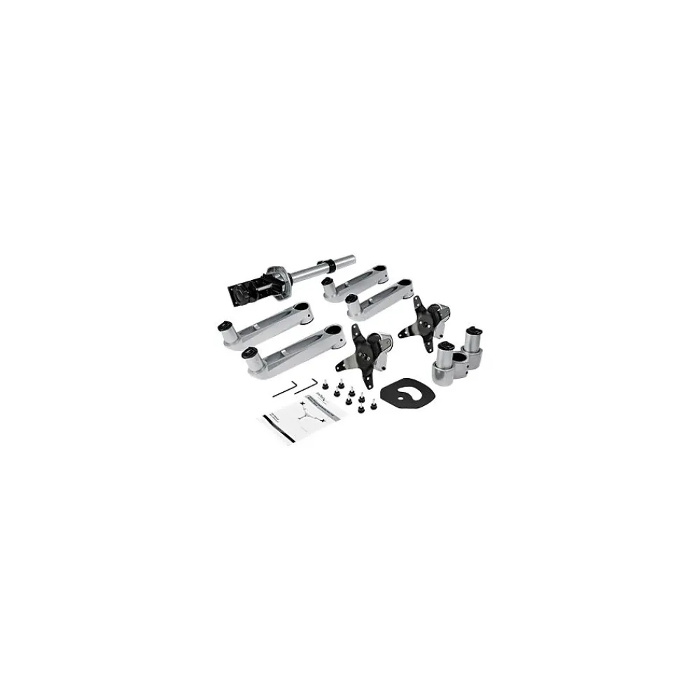 Discount StarTech Desk Mount Dual Monitor Arm - Premium - For up to 27" Monitors, Up, Silver (ARMDUALPS)