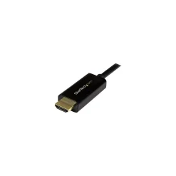 StarTech DP2HDMM3MB 9.84' DisplayPort/HDMI Audio/Video Cable, Black
