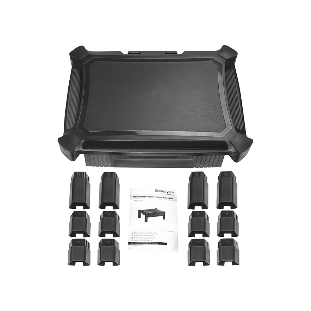 Clearance StarTech Monitor Stand, Up to 32" Monitor, Black (MONSTADJD)