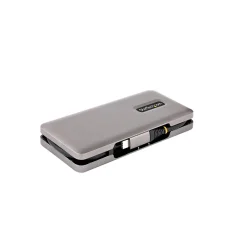 StarTech 4-Port USB-C Hub, Gray (HB31CM4CPD3)