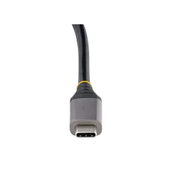 StarTech 4-Port USB-C Hub, Gray (HB31CM4CPD3)