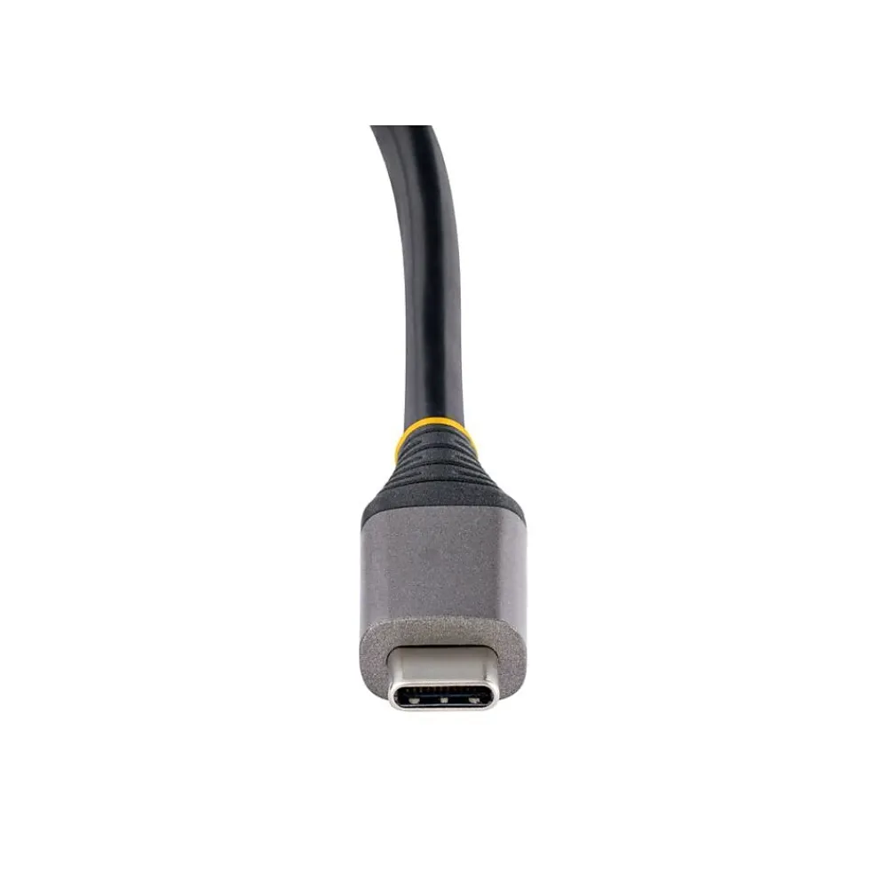 StarTech 4-Port USB-C Hub, Gray (HB31CM4CPD3)