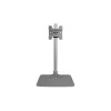 New StarTech Single Monitor Stand, Works with iMac & Apple Cinema Display Adjustable Mounting Kit, Up to 30", Silver (ARMPIVSTND)