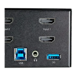 Online StarTech Unmanaged Switch, Black (SV231DHU34K6)