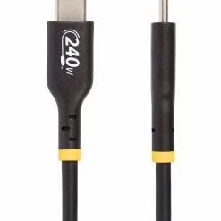 USB-C to USB-C Charging Cable, 6 ft., Black (USB2EPR6F)<StarTech New