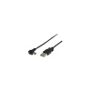 StarTech USB2HABM3RA 3ft Mini USB Cable, A to Right Angle Mini B