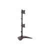 Hot StarTech Vertical Dual Monitor Stand, Steel, Adjustable, Up to 27", Black (ARMBARDUOV)