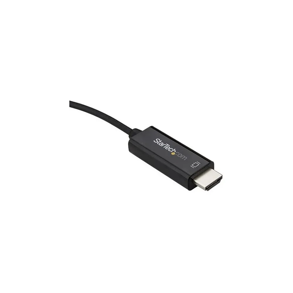 StarTech .com 3 m (10 ft.) USB-C to HDMI Cable, 4K at 60Hz, Black (CDP2HD3MBNL)