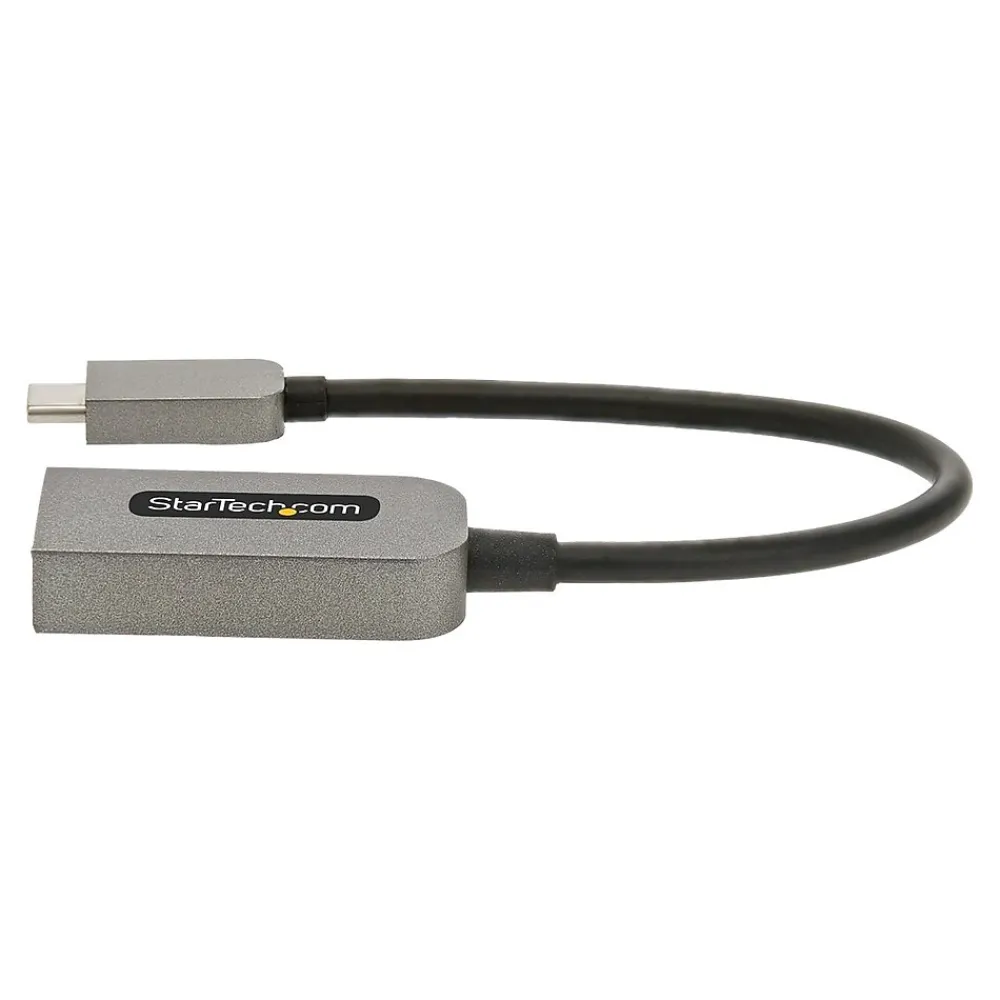 StarTech .com 0.43' USB C to HDMI Audio/Video Cable, Space Gray (USBC-HDMI-CDP2HD4K60)