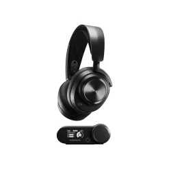 Best SteelSeries Arctis Nova Pro Active Noise Canceling Wireless Stereo Gaming Headset, Black (61520)