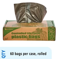 Controlled Life Cycle 30 Gallon Industrial Trash Bag, 30