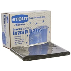 Insect Repellent 45 Gallon Industrial Trash Bag, 45